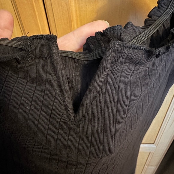 SHEIN Classic Black Midi Dress - Picture 4 of 7